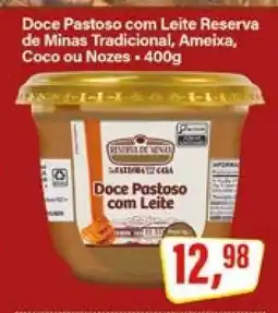 Rede Supermarket Doce Pastoso com Leite Reserva de Minas oferta