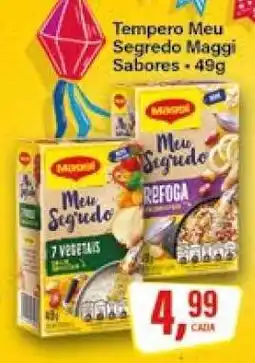 Rede Supermarket Tempero Meu Segredo Maggi Sabores oferta
