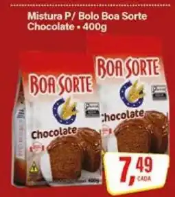 Rede Supermarket Mistura P/ Bolo Boa Sorte Chocolate - 400g oferta