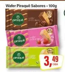 Rede Supermarket Wafer Piraquê Sabores oferta