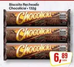 Rede Supermarket Biscoito Recheado Chocolicia oferta