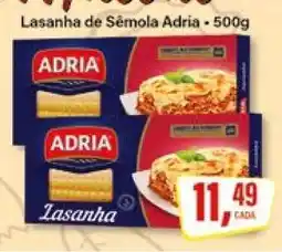 Rede Supermarket Lasanha de Sêmola Adria oferta