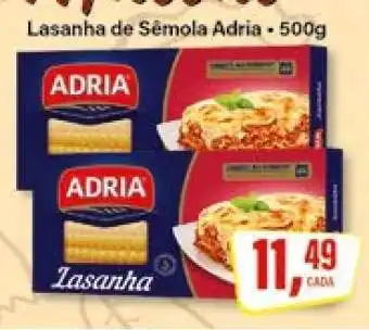 Rede Supermarket Lasanha de Sêmola Adria oferta