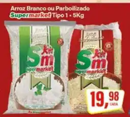Rede Supermarket Arroz Branco ou Parboilizado oferta