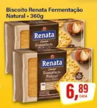 Rede Supermarket Biscoito Renata Fermentação Natural oferta