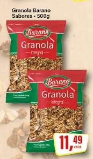 Rede Supermarket Granola Barano Sabores oferta