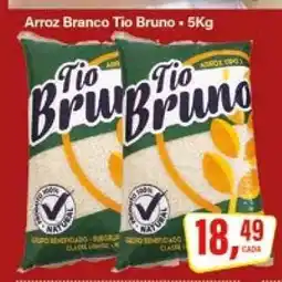 Rede Supermarket Arroz Branco Tio Bruno oferta