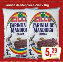 Rede Supermarket Farinha de Mandioca Zille oferta