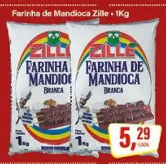 Rede Supermarket Farinha de Mandioca Zille oferta