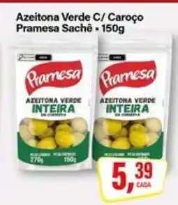 Rede Supermarket Azeitona Verde C/ Caroço Pramesa Sachê oferta