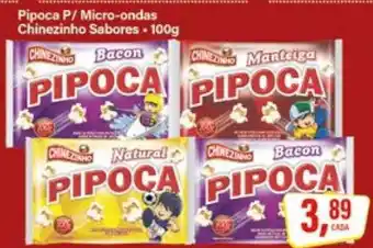 Rede Supermarket Pipoca P/ Micro-ondas Chinezinho Sabores oferta