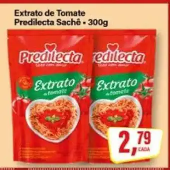 Rede Supermarket Extrato de Tomate Predilecta Sachê oferta