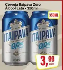 Rede Supermarket Cerveja Itaipava Zero Álcool Lata oferta