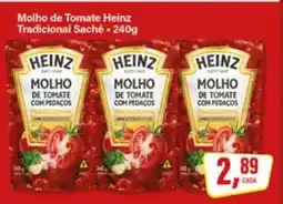 Rede Supermarket Molho de Tomate Heinz Tradicional Sachê oferta