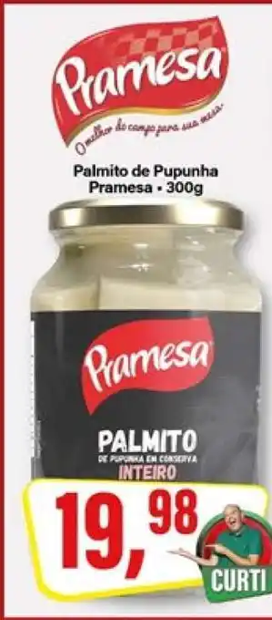 Rede Supermarket Palmito de Pupunha Pramesa oferta