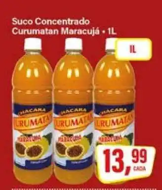 Rede Supermarket Suco Concentrado Curumatan Maracujá oferta