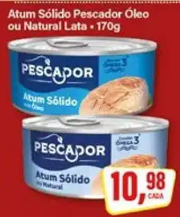 Rede Supermarket Atum Sólido Pescador Óleo ou Natural Lata - 170g oferta