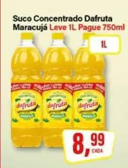 Rede Supermarket Suco Concentrado Dafruta Maracujá oferta