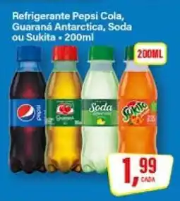 Rede Supermarket Refrigerante Pepsi Cola, Guaraná Antarctica, Soda ou Sukita oferta