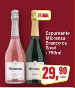 Rede Supermarket Espumante Mioranza Branco ou Rosé oferta