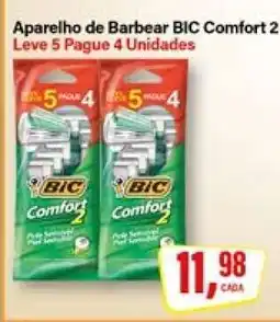Rede Supermarket Aparelho de Barbear Bic Comfort 2 oferta
