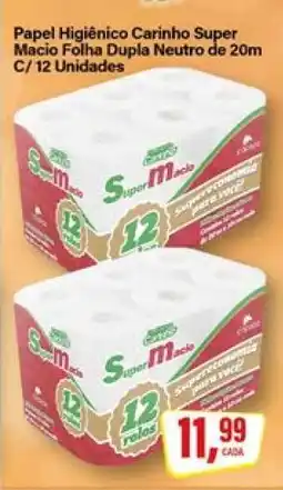 Rede Supermarket Papel Higiênico Carinho Super Macio oferta