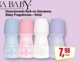 Rede Supermarket Desodorante Roll-on Giovanna Baby Fragrâncias oferta