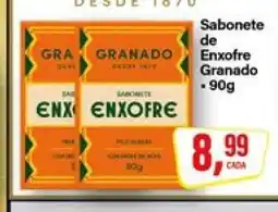 Rede Supermarket Sabonete de Enxofre Granado - 90g oferta