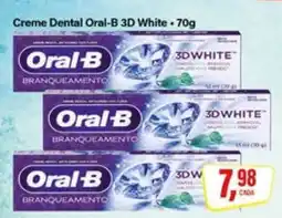 Rede Supermarket Creme Dental Oral-B 3D White oferta