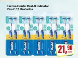 Rede Supermarket Escova Dental Oral-B Indicator Plus C/ 2 Unidades oferta