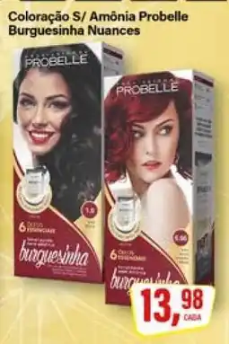 Rede Supermarket Coloração S/ Amônia Probelle Burquesinha Nuances oferta