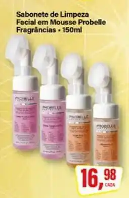 Rede Supermarket Sabonete de Limpeza Facial em Mousse Probelle oferta