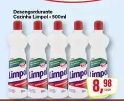Rede Supermarket Desengordurante Cozinha Limpol - 500ml oferta