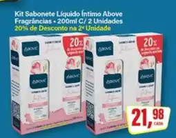 Rede Supermarket Kit Sabonete Líquido Íntimo Above oferta