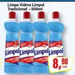 Rede Supermarket Limpa Vidros Limpol Tradicional oferta