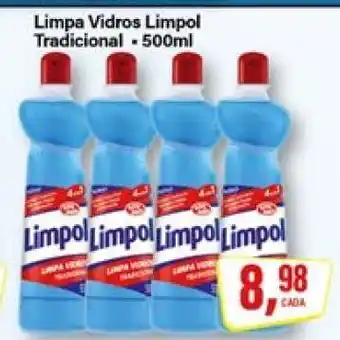Rede Supermarket Limpa Vidros Limpol Tradicional oferta