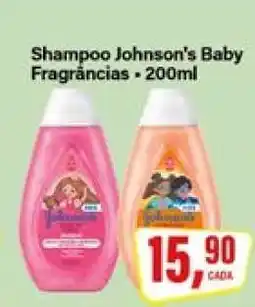Rede Supermarket Shampoo Johnson's Baby oferta
