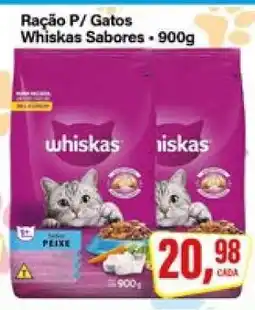 Rede Supermarket Whiskas Sabores oferta