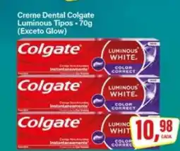 Rede Supermarket Creme Dental Colgate Luminous Tipos oferta