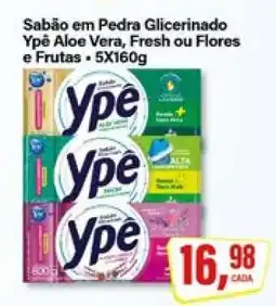 Rede Supermarket Sabão em Pedra Glicerinado Ypê oferta