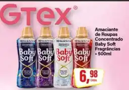 Rede Supermarket Amaciante de Roupas Concentrado Baby Soft oferta