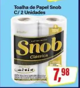 Rede Supermarket Toalha de Papel Snob C/ 2 Unidades oferta