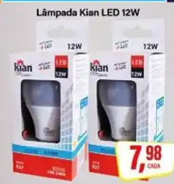 Rede Supermarket Lâmpada Kian LED 12W oferta