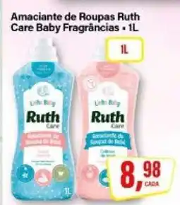 Rede Supermarket Amaciante de Roupas Ruth Care Baby Fragrâncias oferta