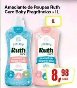 Rede Supermarket Amaciante de Roupas Ruth Care Baby Fragrâncias oferta