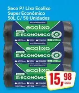 Rede Supermarket Saco P/ Lixo Ecolixo Super Econômico oferta