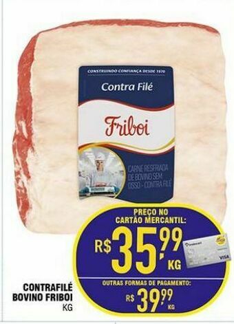 Mercantil Rodrigues Contra filé bovino friboi kg oferta