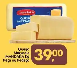 Queijo Muçarela Mandaka Kg