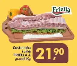 Supermercados Nori Costelinha suína friella a granel oferta