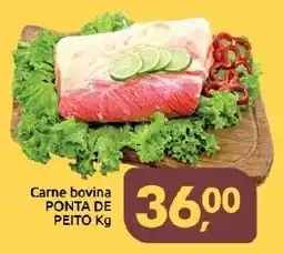 Supermercados Nori Carne bovina ponta de peito oferta